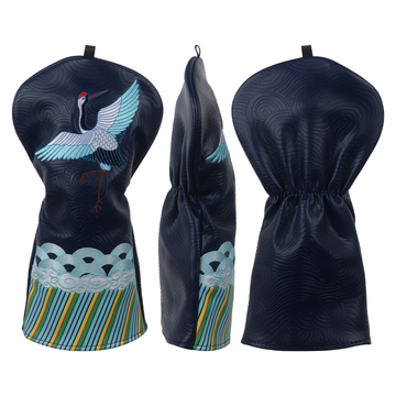 Blue Crane Driver Head Cover